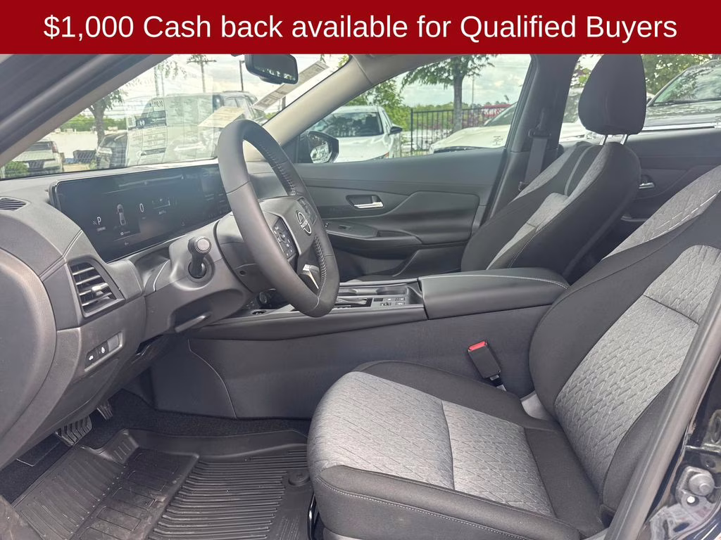 2026 Super Black Nissan Sentra SV FWD Sedan