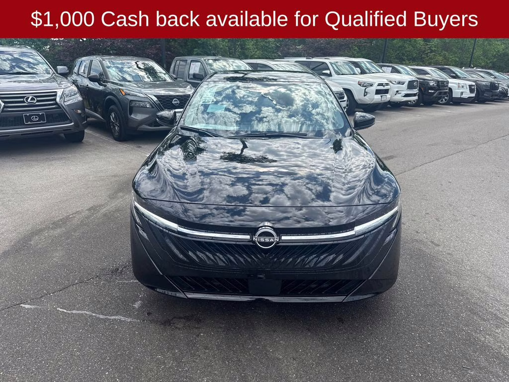 2026 Super Black Nissan Sentra SV FWD Sedan
