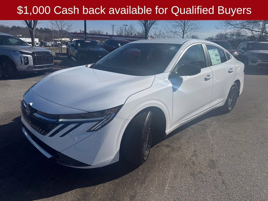 2026 Fresh Powder Nissan Sentra SV FWD Sedan