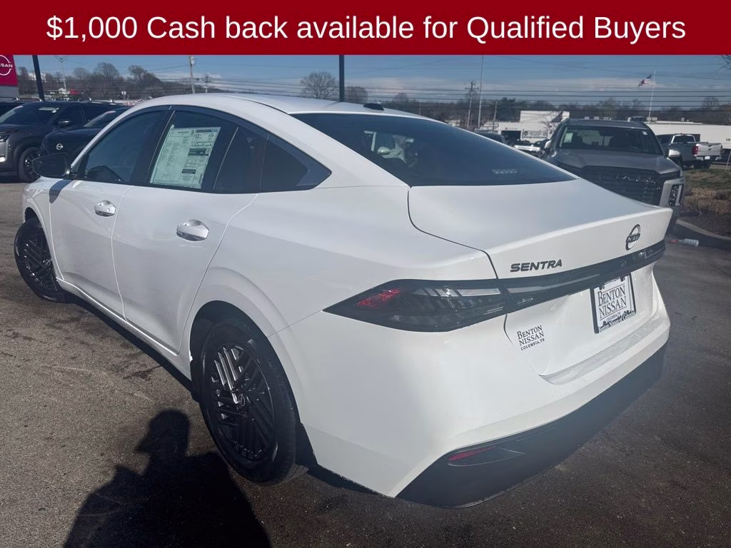 2026 Fresh Powder Nissan Sentra SV FWD Sedan