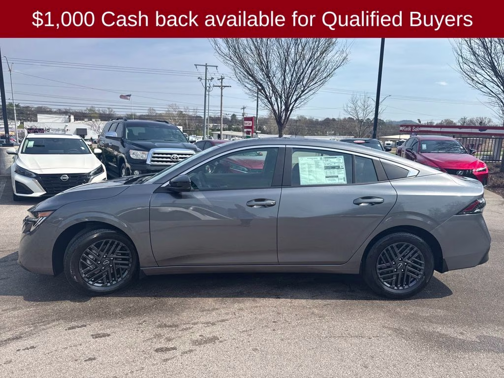 2026 Gun Metallic Nissan Sentra SV FWD Sedan