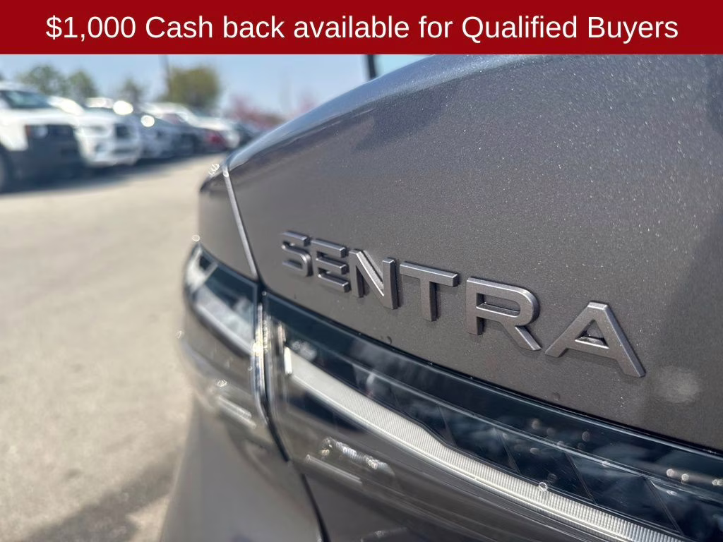 2026 Gun Metallic Nissan Sentra SV FWD Sedan