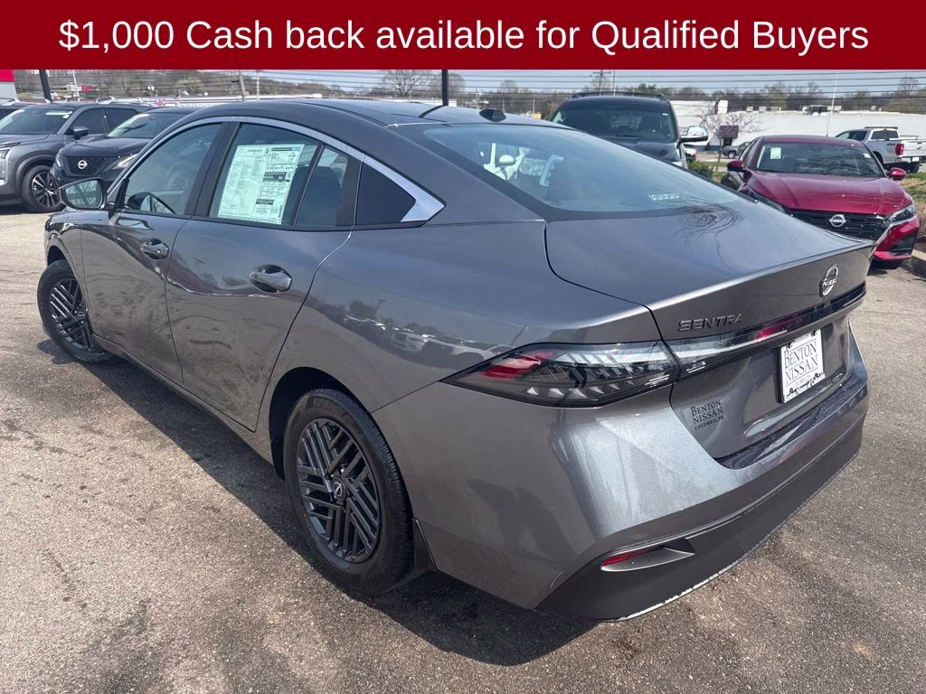 2026 Gun Metallic Nissan Sentra SV FWD Sedan