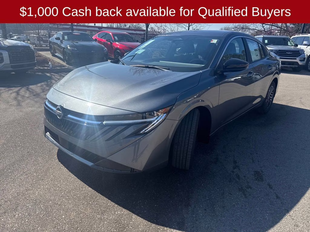 2026 Gun Metallic Nissan Sentra SV FWD Sedan