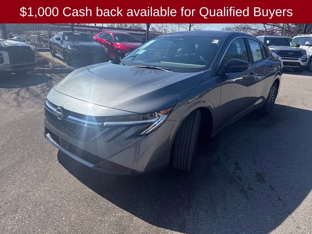 2026 Gun Metallic Nissan Sentra SV FWD Sedan