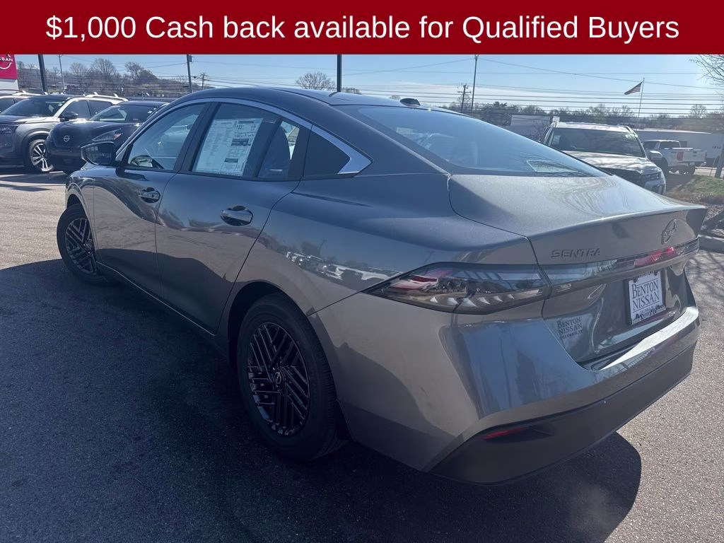 2026 Gun Metallic Nissan Sentra SV FWD Sedan