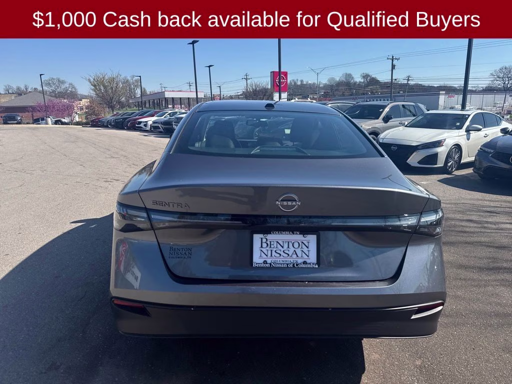 2026 Gun Metallic Nissan Sentra SV FWD Sedan