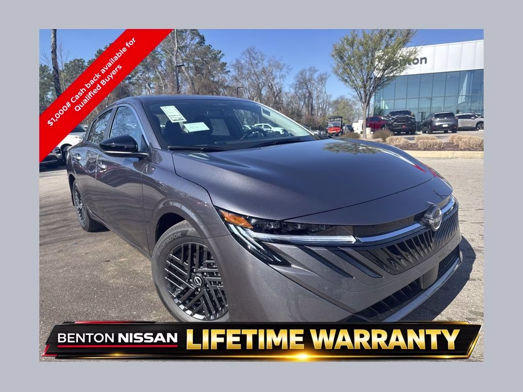 2026 Gun Metallic Nissan Sentra SV FWD Sedan