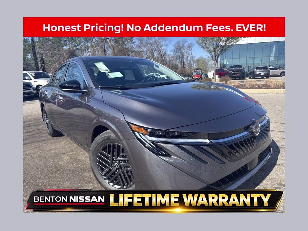 2026 Gun Metallic Nissan Sentra SV FWD Sedan