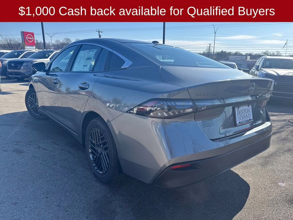 2026 Gun Metallic Nissan Sentra SV FWD Sedan