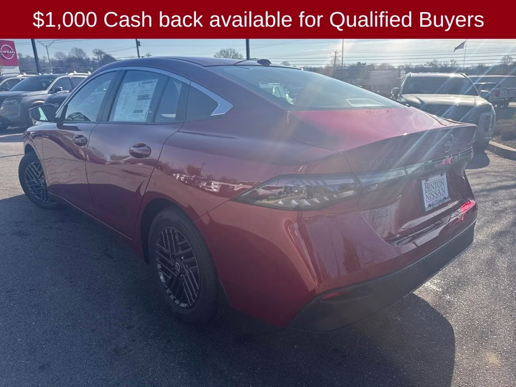 2026 Scarlet Ember Tintcoat Nissan Sentra SV FWD Sedan