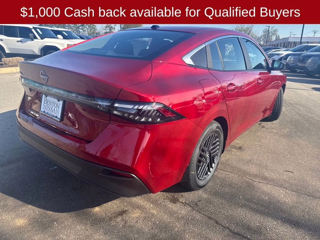 2026 Scarlet Ember Tintcoat Nissan Sentra SV FWD Sedan