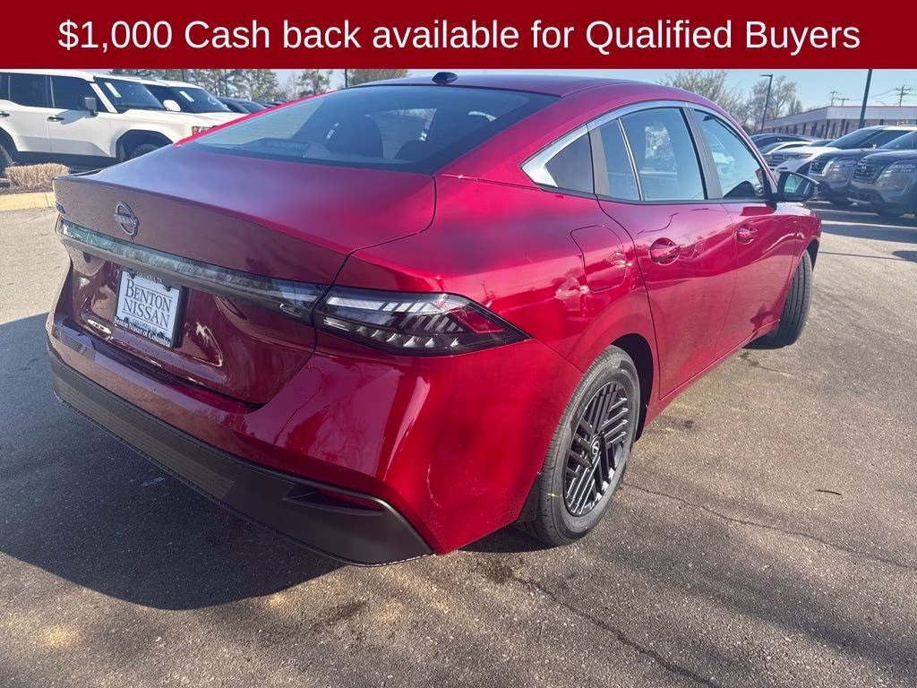 2026 Scarlet Ember Tintcoat Nissan Sentra SV FWD Sedan
