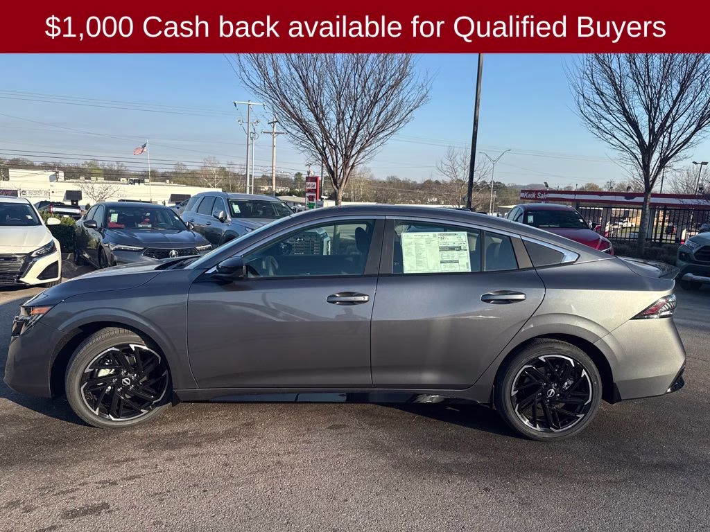 2026 Gun Metallic Nissan Sentra SR FWD Sedan
