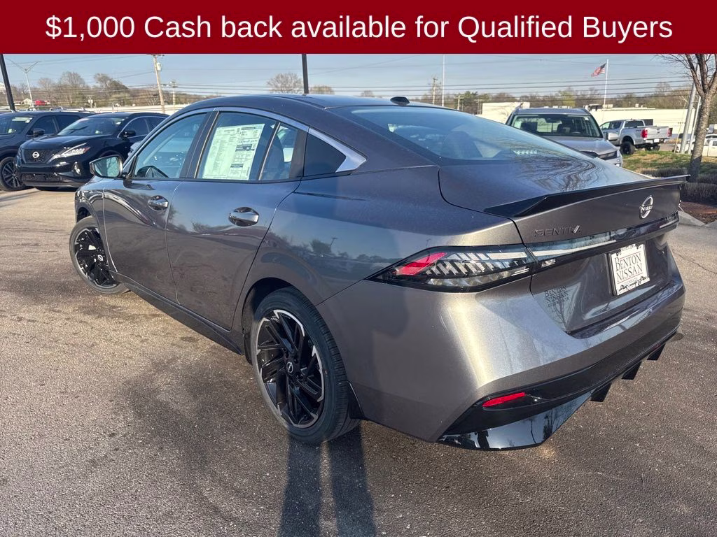 2026 Gun Metallic Nissan Sentra SR FWD Sedan