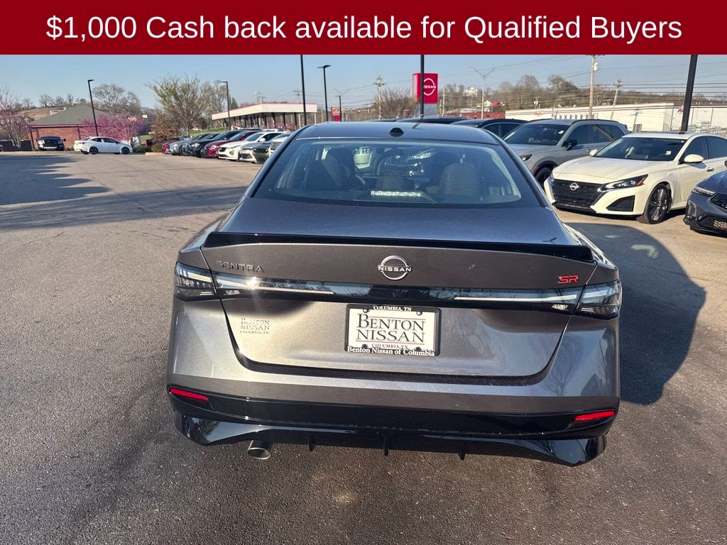 2026 Gun Metallic Nissan Sentra SR FWD Sedan
