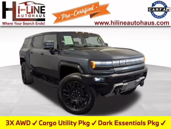 2025 Graphite Blue Metallic GMC HUMMER EV SUV 3X 4X4 SUV