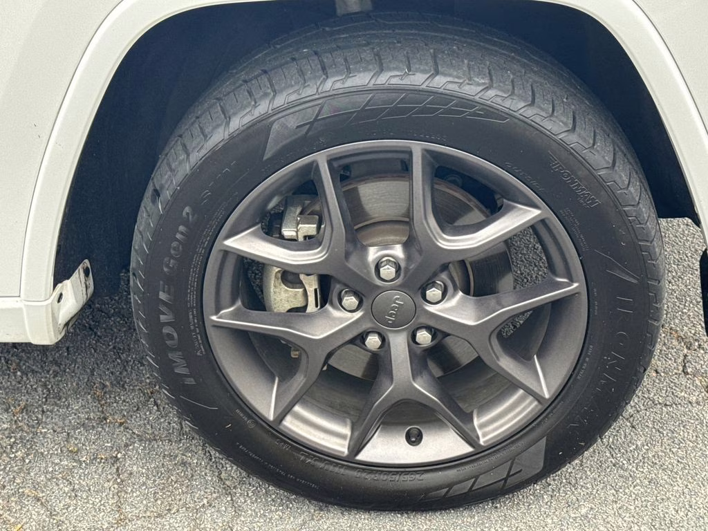 2021 Bright White Clearcoat Jeep Grand Cherokee 80th Anniversary Edition 4X4 SUV