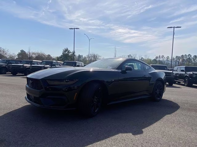 2026 Shadow Black Ford Mustang EcoBoost RWD Coupe
