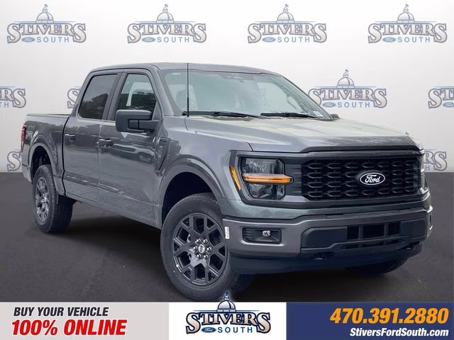2026 Gray Metallic Ford F-150 STX 4X4 Truck