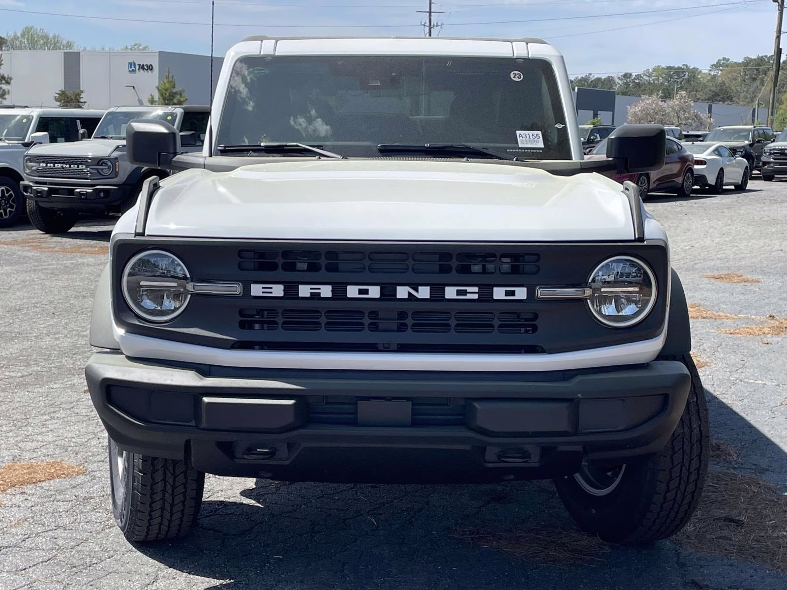 2026 Oxford White Ford Bronco Big Bend 4X4 SUV
