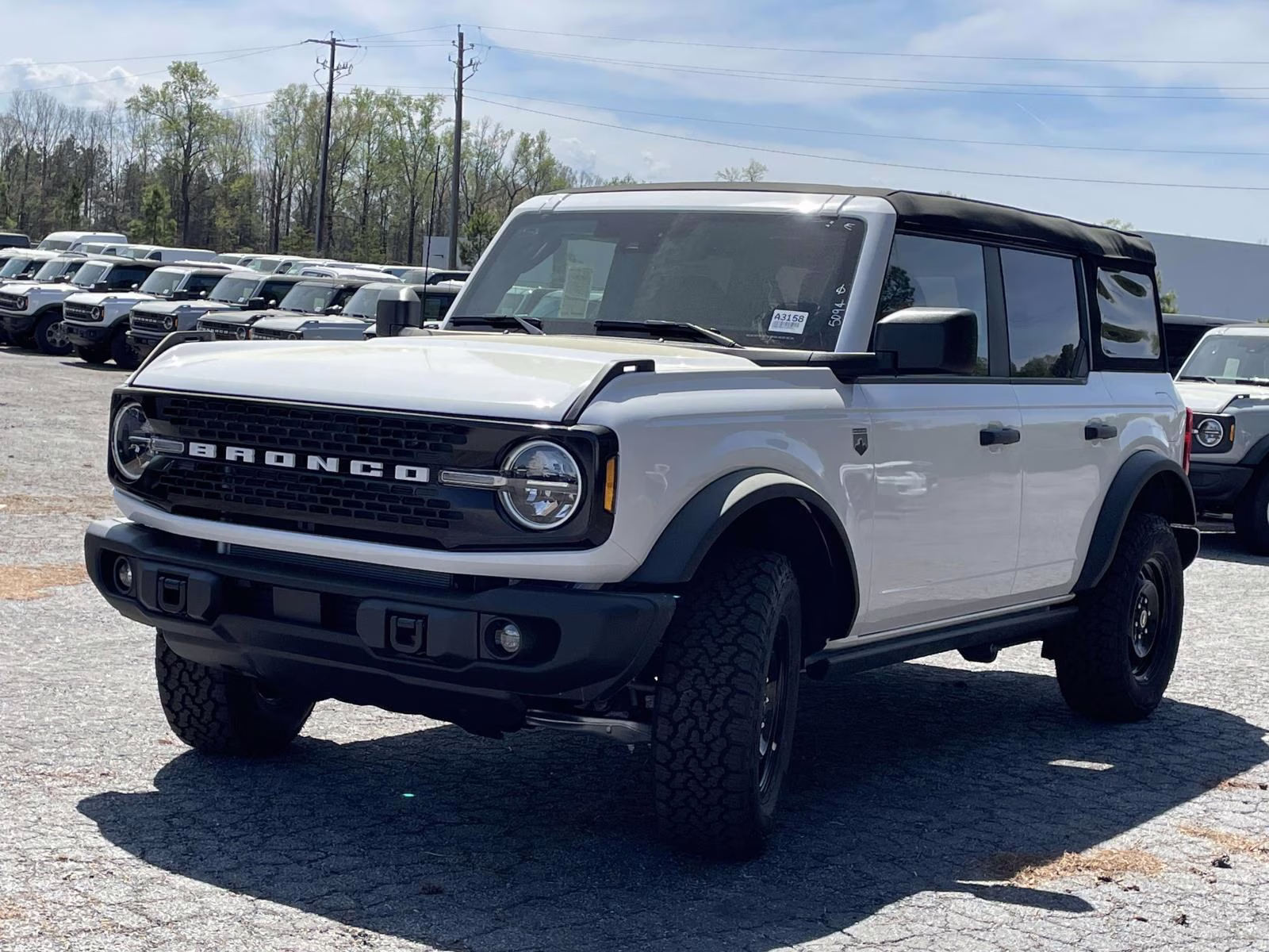 2026 Oxford White Ford Bronco Big Bend 4X4 SUV