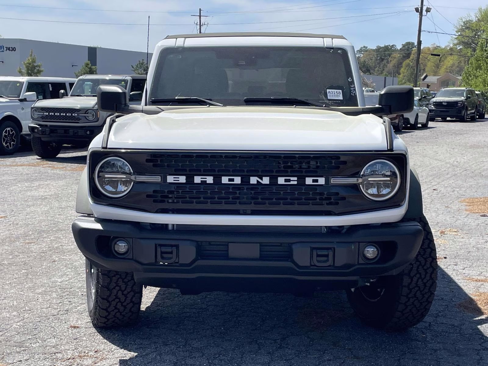 2026 Oxford White Ford Bronco Big Bend 4X4 SUV