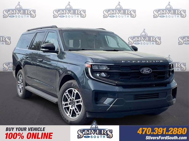 2026 Blue Metallic Ford Expedition Max Active RWD SUV