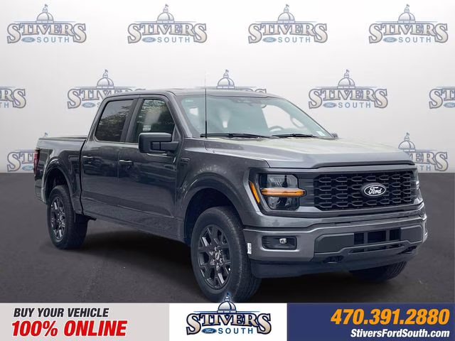 2026 Gray Metallic Ford F-150 STX 4X4 Truck