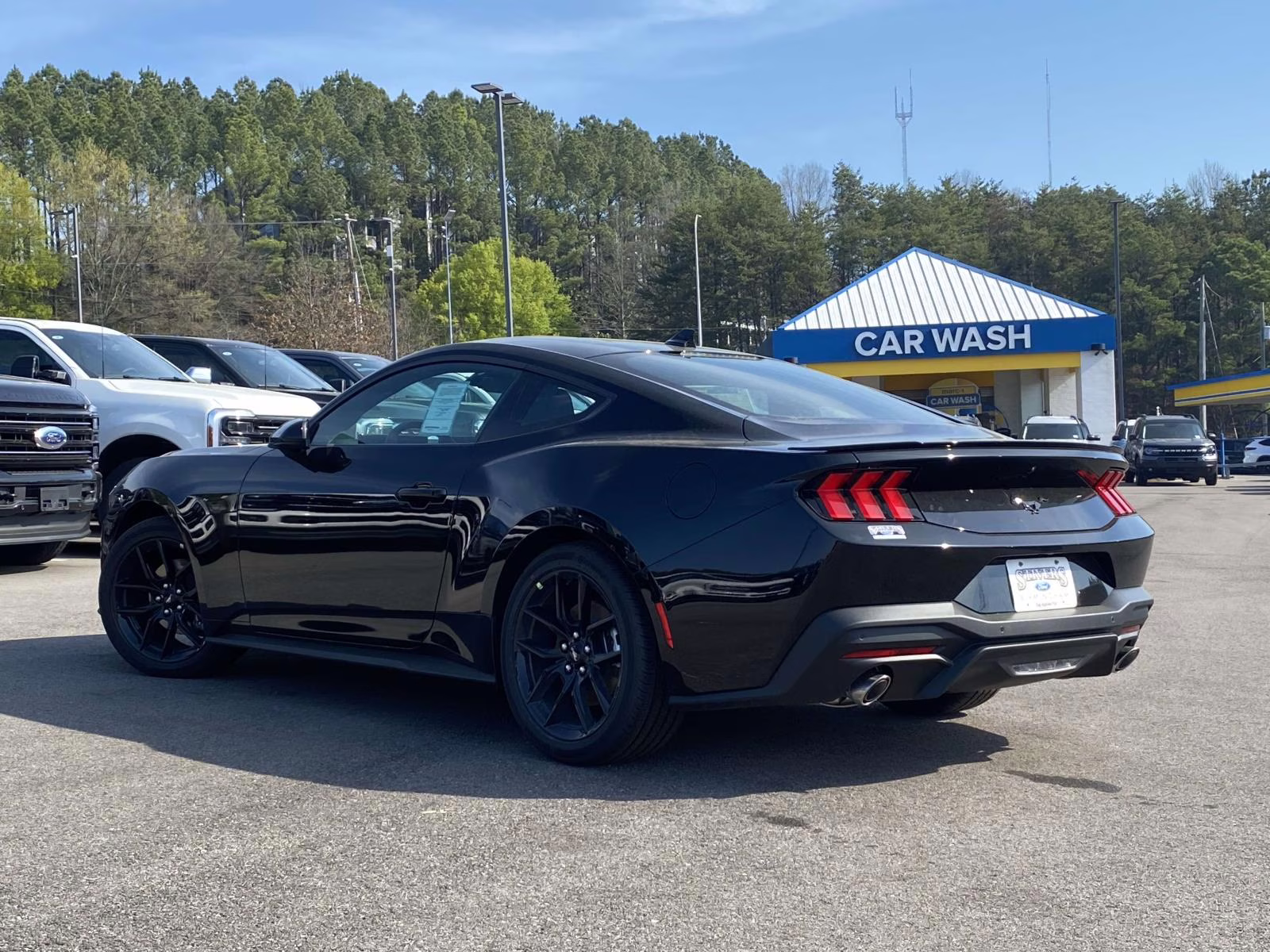 2026 Shadow Black Ford Mustang EcoBoost RWD Coupe