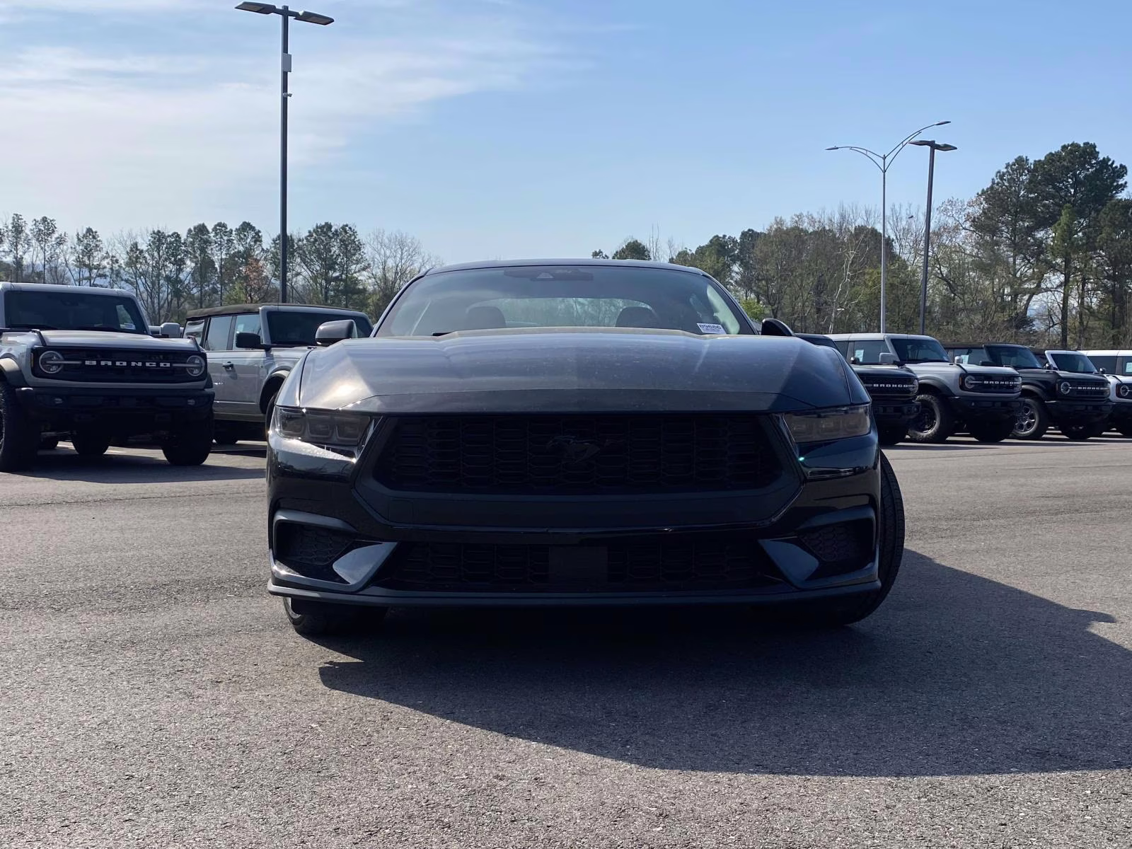 2026 Shadow Black Ford Mustang EcoBoost RWD Coupe