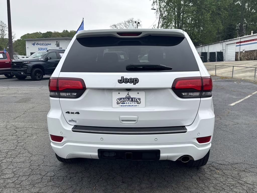 2021 Bright White Clearcoat Jeep Grand Cherokee 80th Anniversary Edition 4X4 SUV