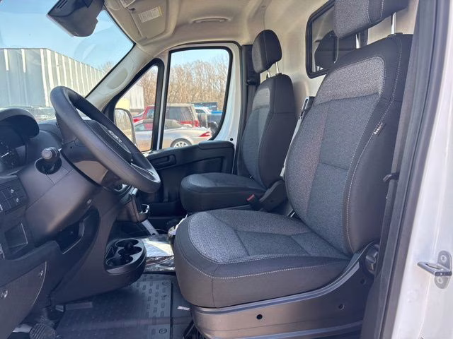 2026 Bright White Clearcoat Ram ProMaster 2500 High Roof FWD Van