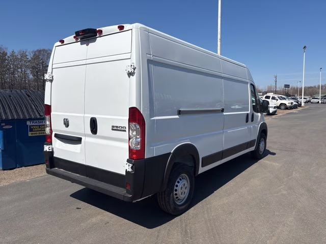 2026 Bright White Clearcoat Ram ProMaster 2500 High Roof FWD Van