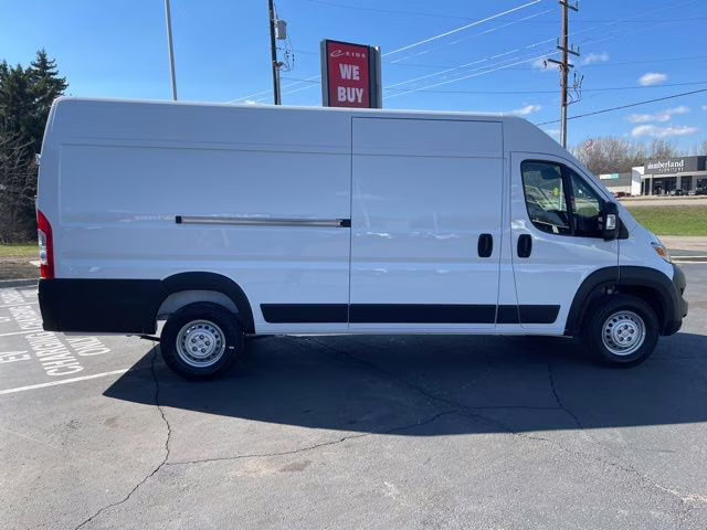2026 Bright White Clearcoat Ram ProMaster 3500 High Roof FWD Van