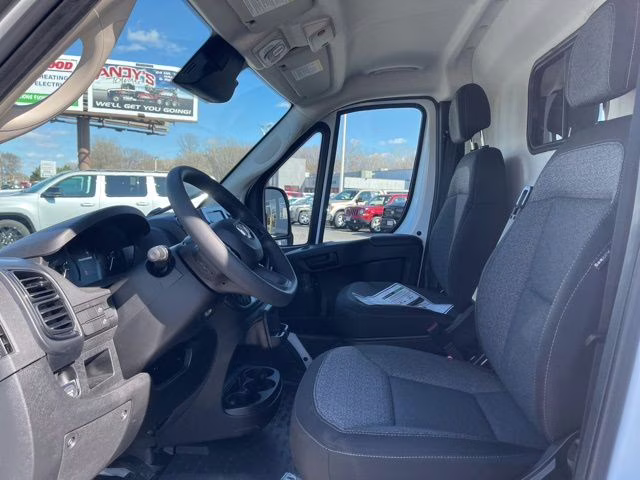 2026 Bright White Clearcoat Ram ProMaster 3500 High Roof FWD Van