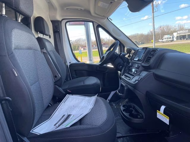 2026 Bright White Clearcoat Ram ProMaster 3500 High Roof FWD Van