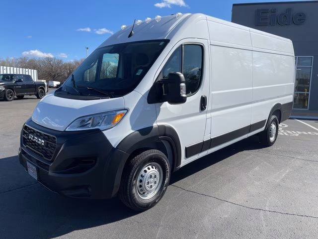 2026 Bright White Clearcoat Ram ProMaster 3500 High Roof FWD Van