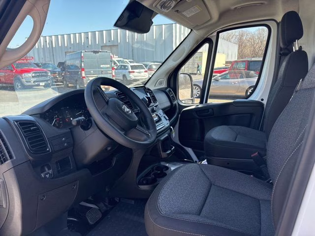 2026 Bright White Clearcoat Ram ProMaster 2500 High Roof FWD Van