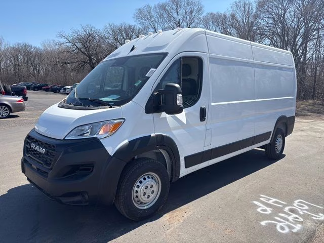 2026 Bright White Clearcoat Ram ProMaster 2500 High Roof FWD Van