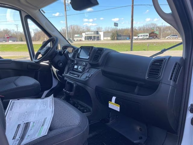 2026 Bright White Clearcoat Ram ProMaster 3500 High Roof FWD Van