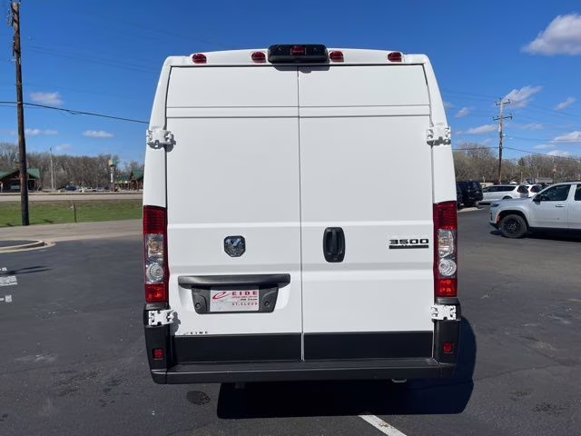 2026 Bright White Clearcoat Ram ProMaster 3500 High Roof FWD Van