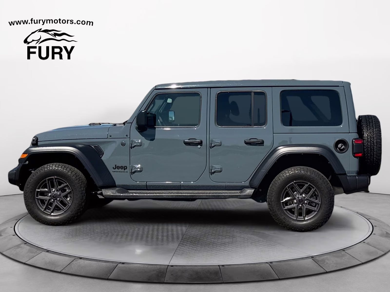 2024 Anvil Clear Coat Jeep Wrangler Sport S 4X4 SUV