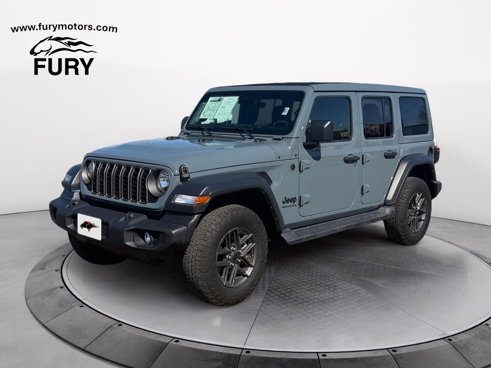 2024 Anvil Clear Coat Jeep Wrangler Sport S 4X4 SUV