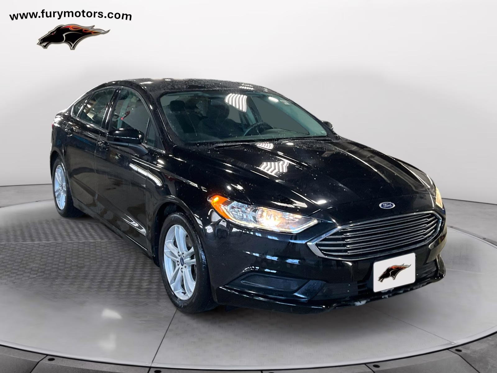 2018 Shadow Black Ford Fusion SE FWD Sedan