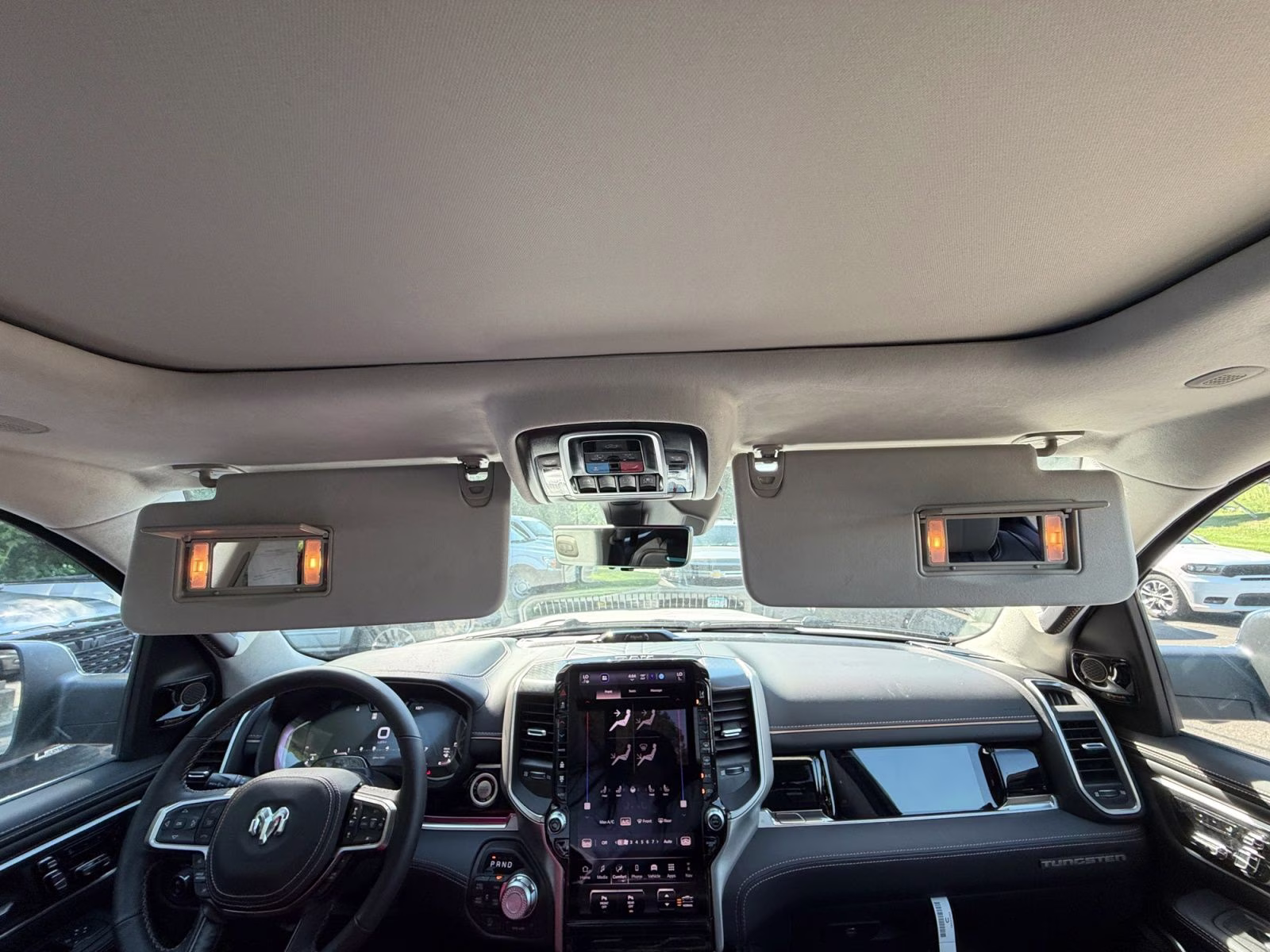 2026 Ivory White Tri-Coat Pearlcoat Ram 1500 Tungsten 4X4 Truck