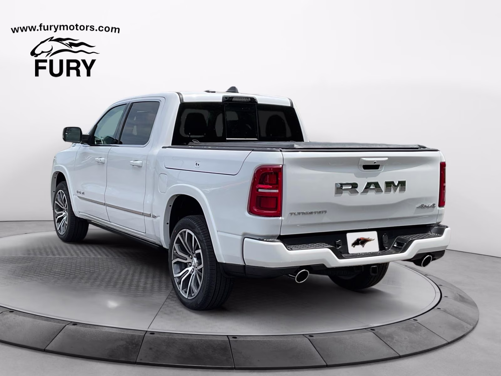 2026 Ivory White Tri-Coat Pearlcoat Ram 1500 Tungsten 4X4 Truck