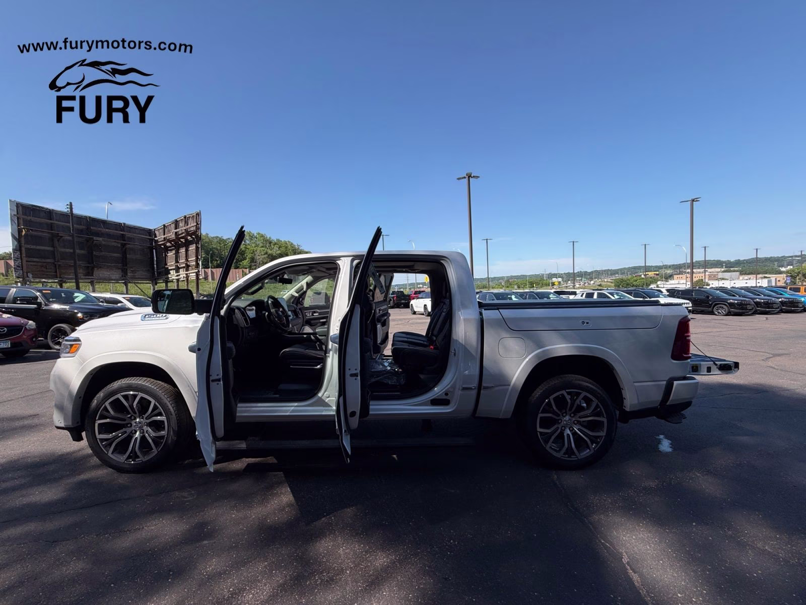 2026 Ivory White Tri-Coat Pearlcoat Ram 1500 Tungsten 4X4 Truck