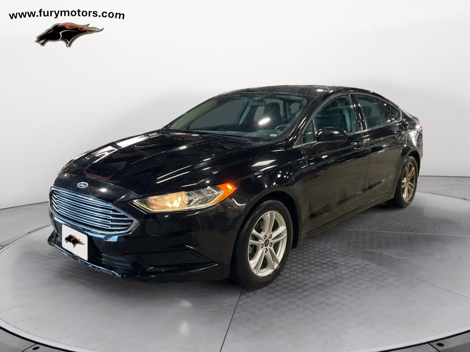2018 Shadow Black Ford Fusion SE FWD Sedan