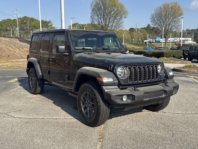 2026 Black Clearcoat Jeep Wrangler Sport 4X4 Convertible